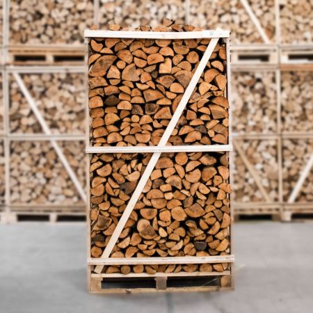 Palette kammergetrocknetes gespalten Erle Brennholz 25cm Palette kammergetrocknetes gespalten Erle Brennholz 25cm