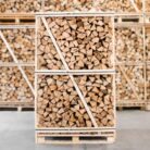 Palette Kammergetrocknetes gespalten Buchen Brennholz 25 cm