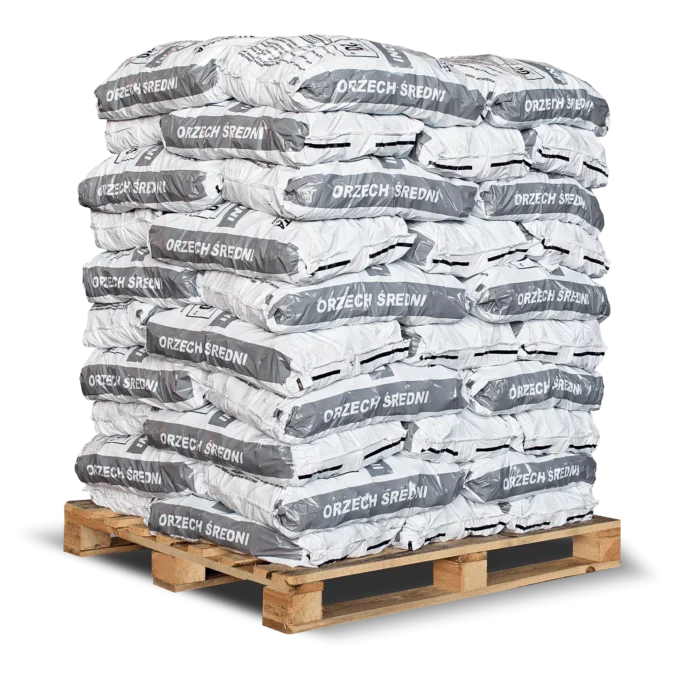 Steinkohle 25–60 mm – 50 x 20 kg – Nusskohle 2